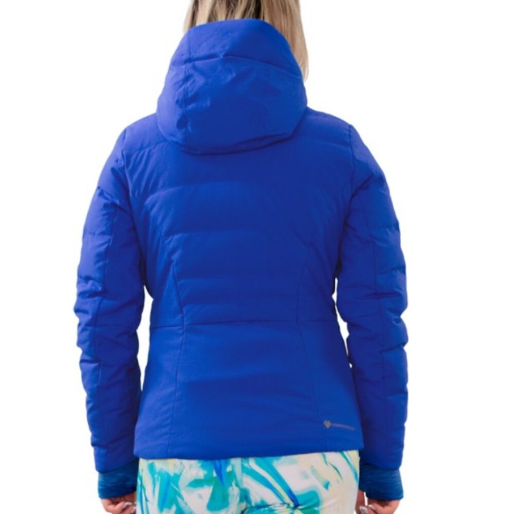 Obermeyer Sz 18 Cosima Down Ski Jacket Stellar/Royal Blue MSRP $329 - Picture 6 of 14